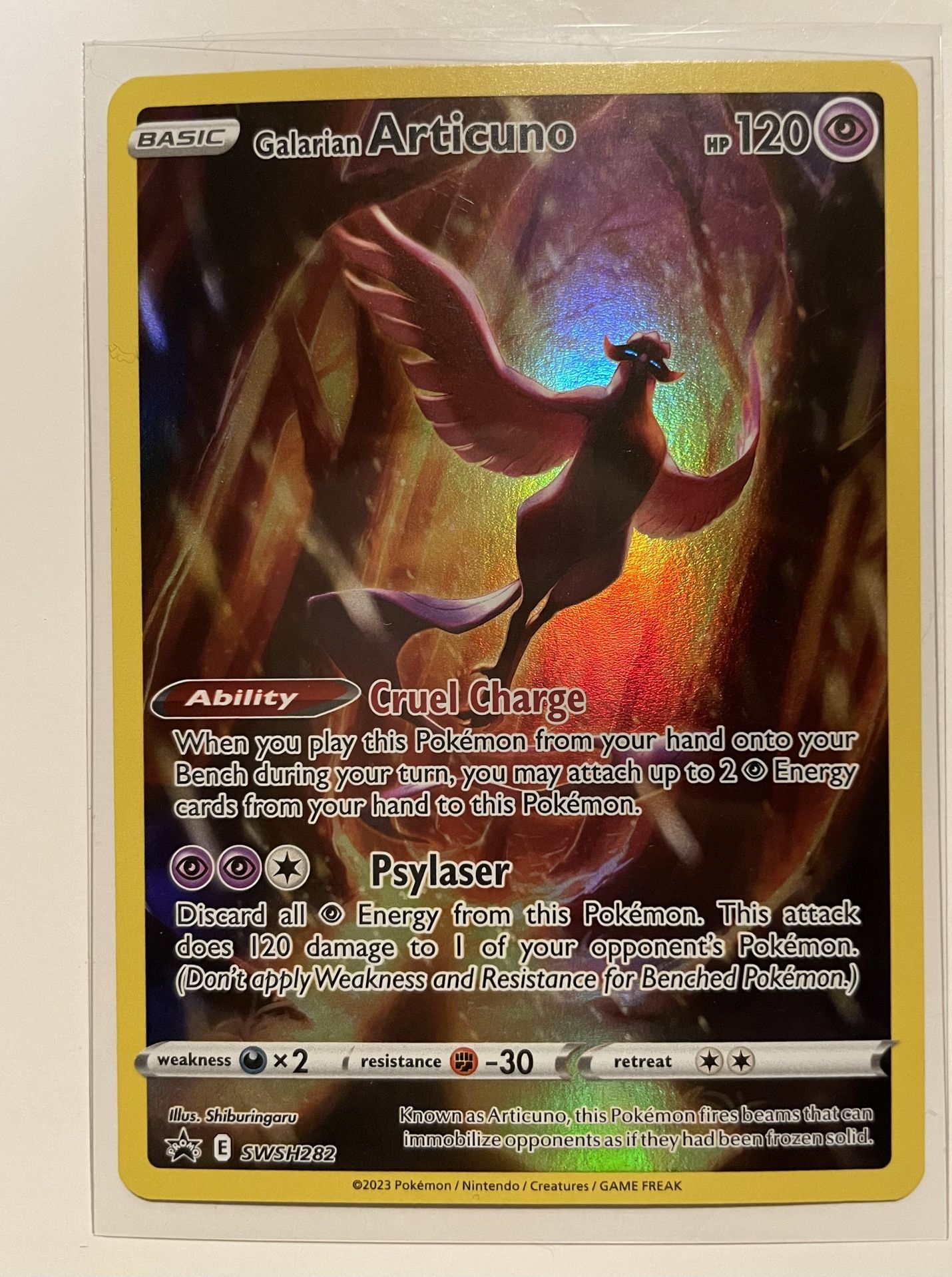 Galarian Articuno · Sword & Shield Promos #SWSH282 ‹ PkmnCards