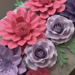 Hand Made Paper Flowers 
