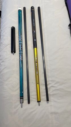Pool Cues and Cases