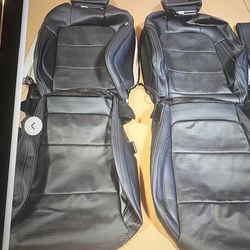 MUSTANG factory leather skins.   24-26 COUPE