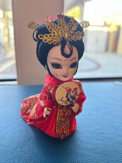 Chinese Traditional Costume Doll Figurine