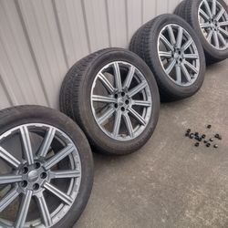 Audi OEM 20' Wheels with Tires Set of 4