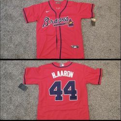 Hank Aaron Atlanta Braves Jersey 