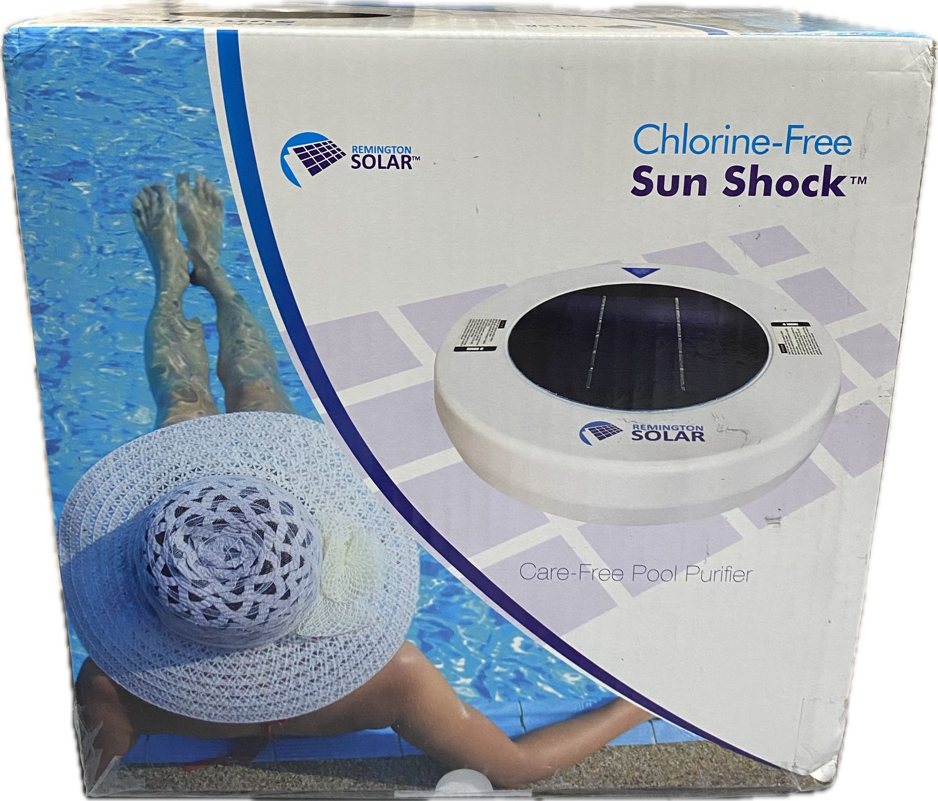 Remington Solar Chlorine Free Sun Shock Robot Pool Purifier Clarifier 1010470