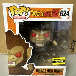 Funko Pop Animation Dragon Ball Z Great Ape Goku #624 Entertainment Earth Figure