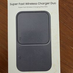 Samsung Super Fast Wireless Charger Duo 15W - Pad Only, Original Box