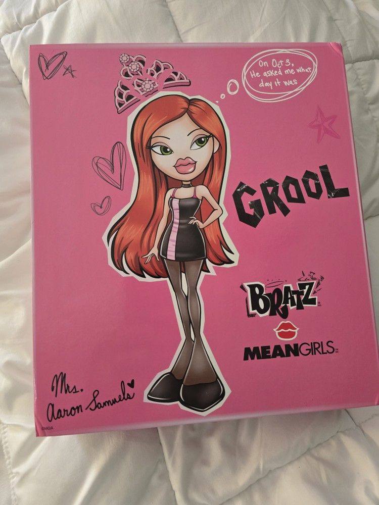 Bratz x Mean Girls CADY HERON Collector Doll RARE HOLO SEAL