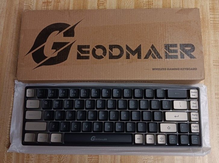 GEODMAER 65% Wireless Gaming Keyboard