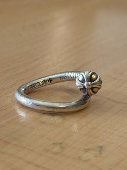 Chrome Hearts Nail Crossbell Ring - Size 8