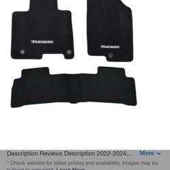 2024 Hyundai Tucson Floor Mats