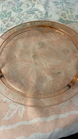 1930s Jeannette Depression Pink Glass