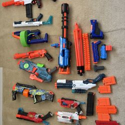 Nerf And X Shot Gun Collection