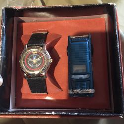 1955 Chevy Nomad  Car and collectible watch