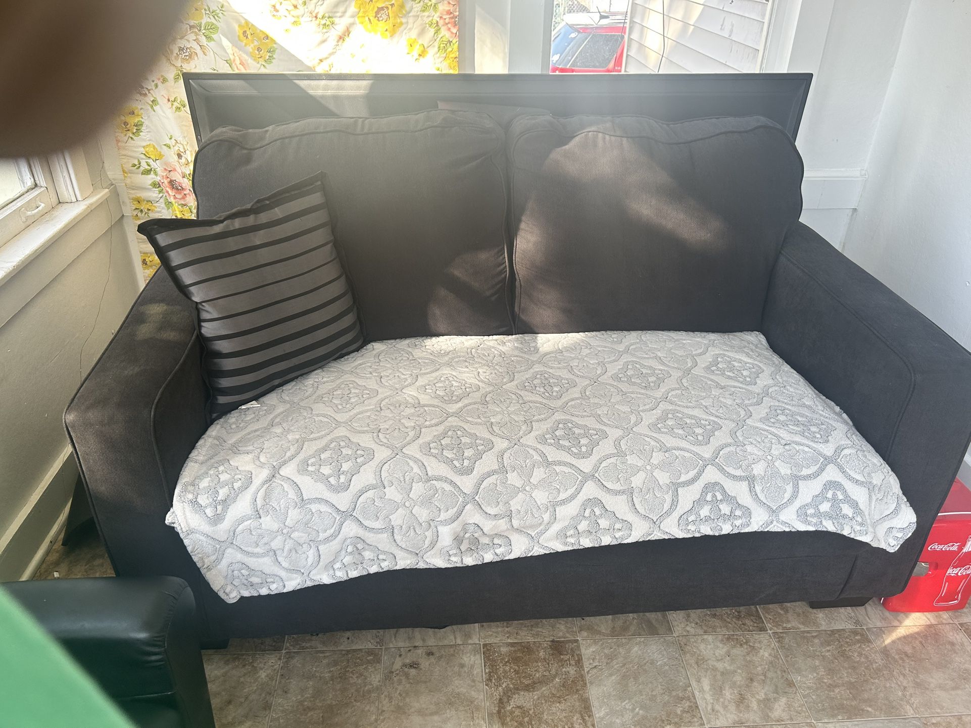 Black Loveseat
