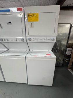 Stackable washer and dryer