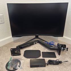 Samsung Odyssey G7 32 Inch Curved Gaming Monitor 