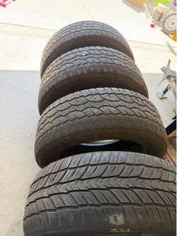 Four Truck tires for sale