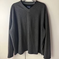 Basic Editions Mens Ribbed Sweater