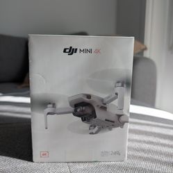 DJI Mini 4K Drone - Brand New (Sealed)