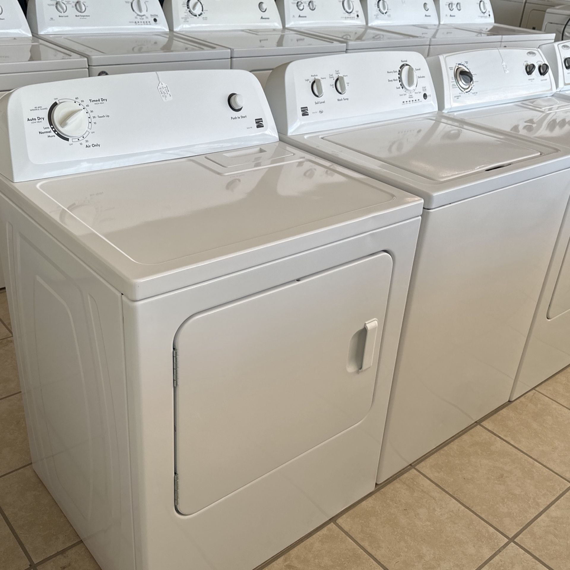 Kenmore Washer And Electric Dryer