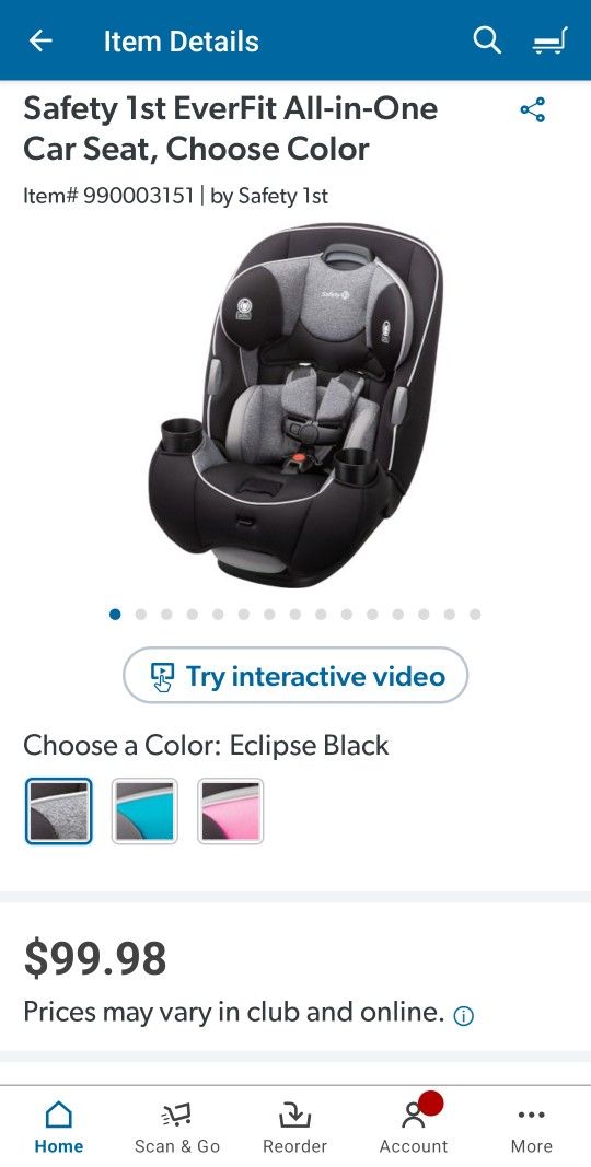 Safety 1st Carseat