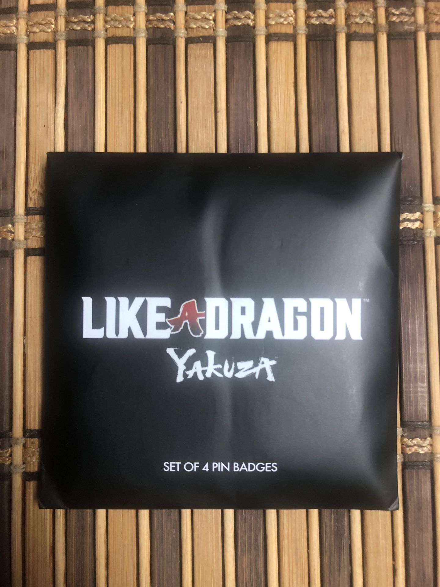 Yakuza Like A Dragon Four Pin Set ANIME EXPO 2025