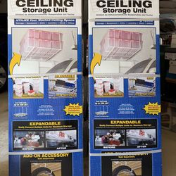 HyLoft Ceiling Storage Unit 45x45 Overhead Rack