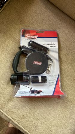3 in 1 retractable dog leash
