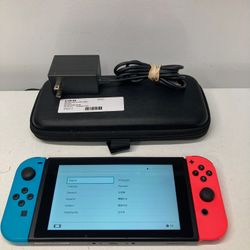 Nintendo HAC-001 Switch Console With Charger, No Docking