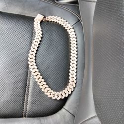 24 Inch Rose Gold Cuban