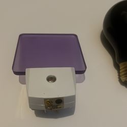 Purple Light bulb & Nightlight