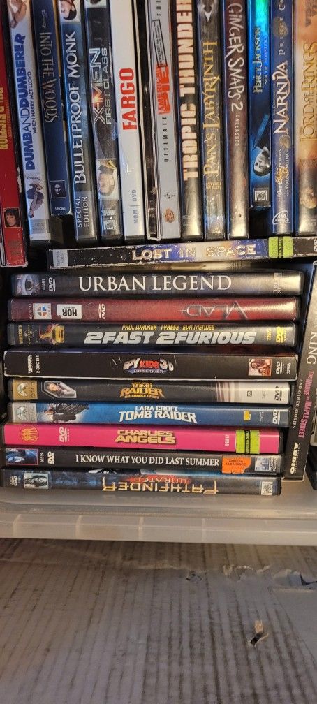 DVDs Lots To Choose 1$ Each