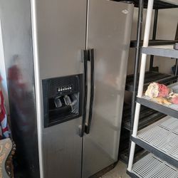 Stainless Steel Side By Side Whirlpool 