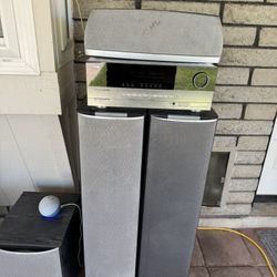 JBL Speakers With Harmon Carden Amplifier