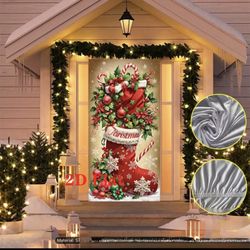 Door banner of Christmas socks