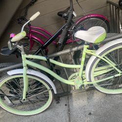 Green cruiser bike
