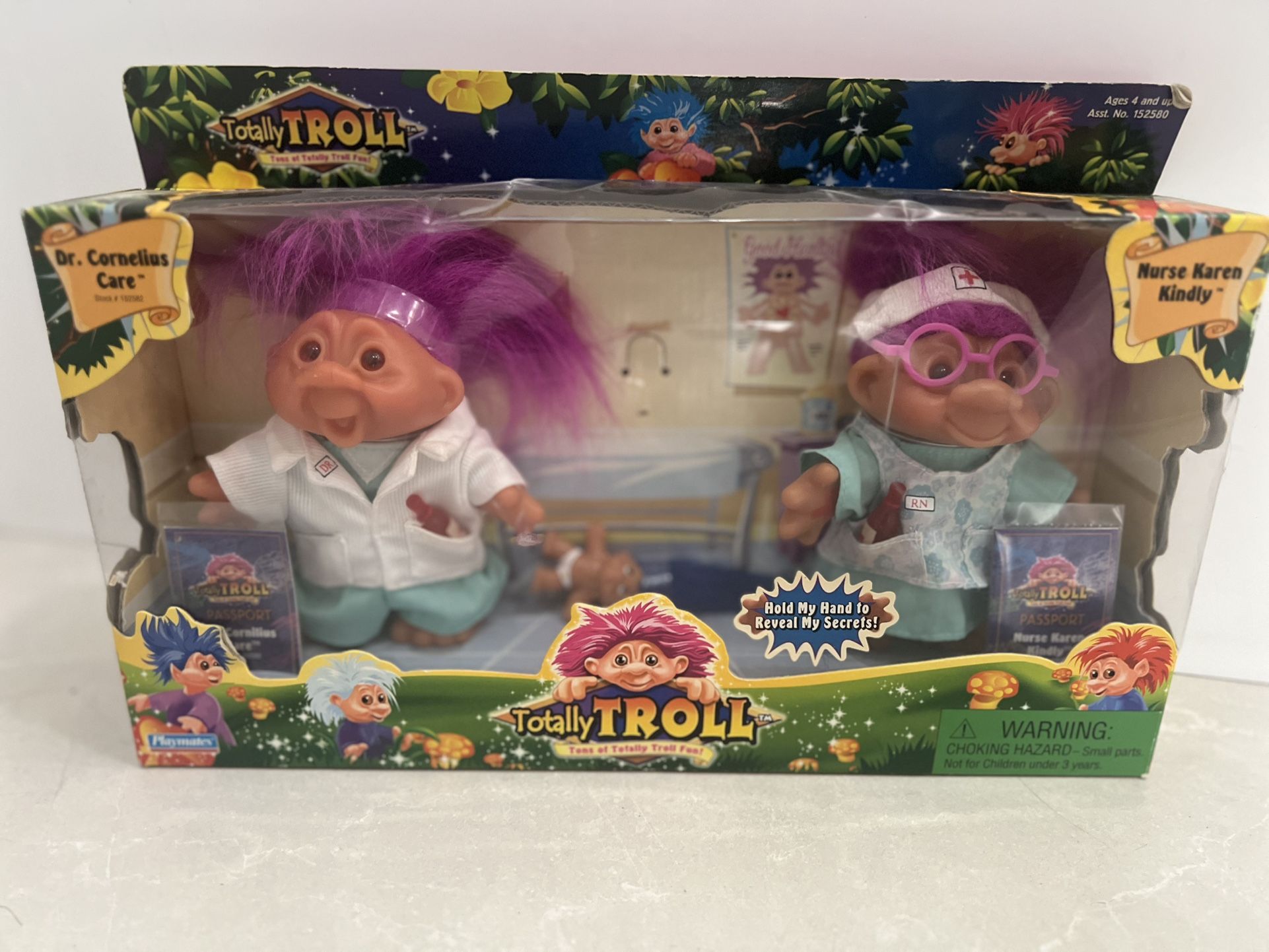 Vintage Totally Troll 2001 By Dam Doctor Theme New In Box