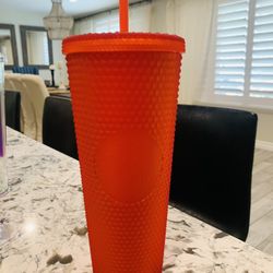 Red Matte 24 Oz Cup