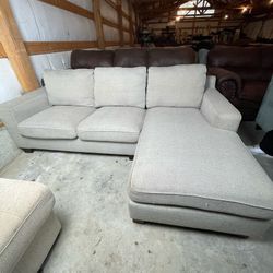 Grey L Shaped Sectional Couch “WE DELIVER”