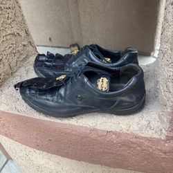 Belvedere Vasco Navy Blue Sneaker, size 9