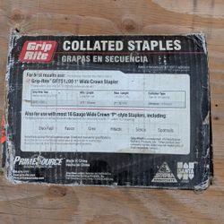 Grip-Rite Collated Staples/ Grapas en secuencia