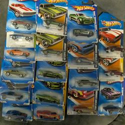 Hot Wheels Lot Of 18 Camaros