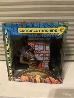 Godzilla 1998 Factory Sealed Gumball Machine