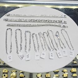 Silver Bracelets 