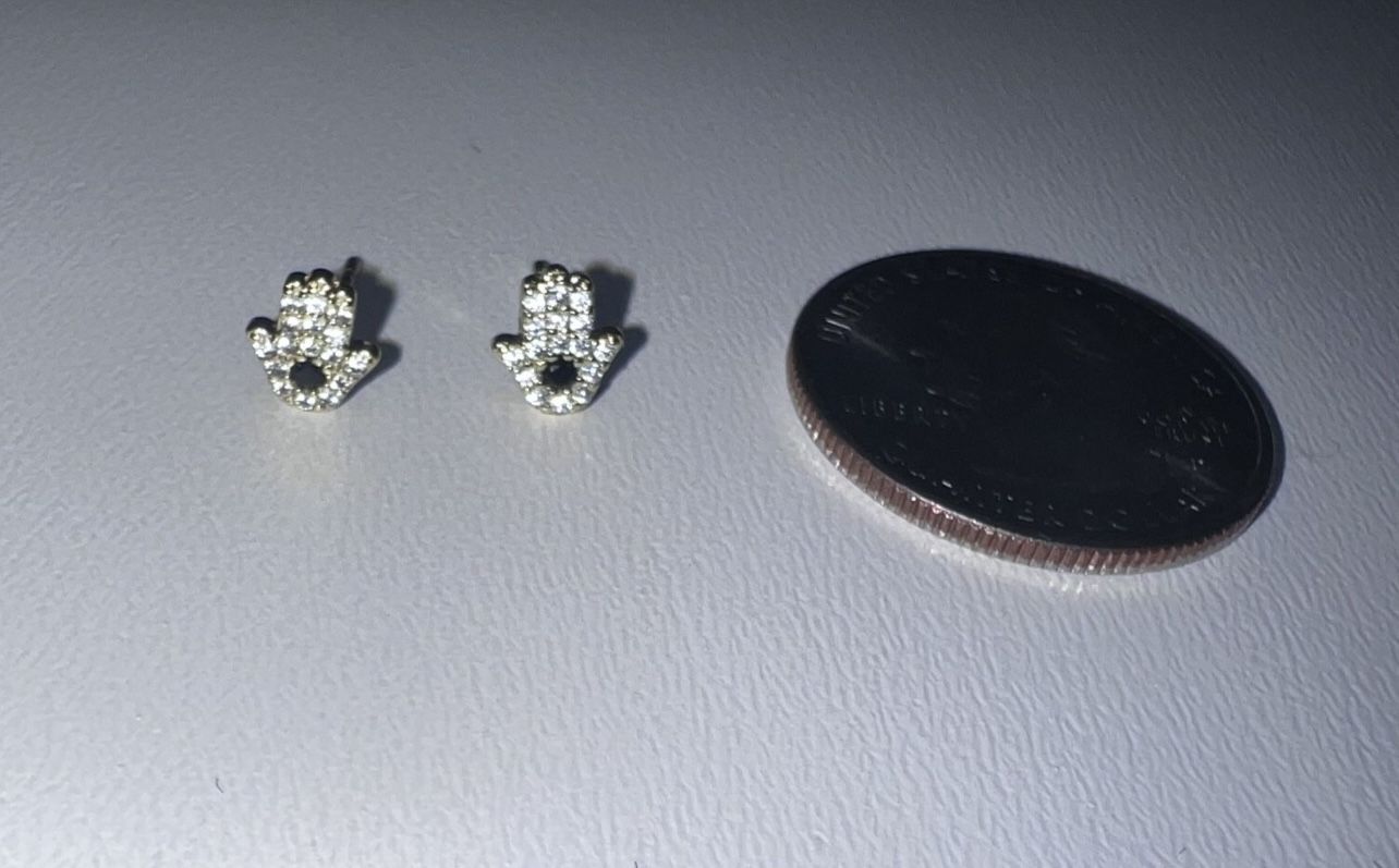 Hamsa Hand Earrings