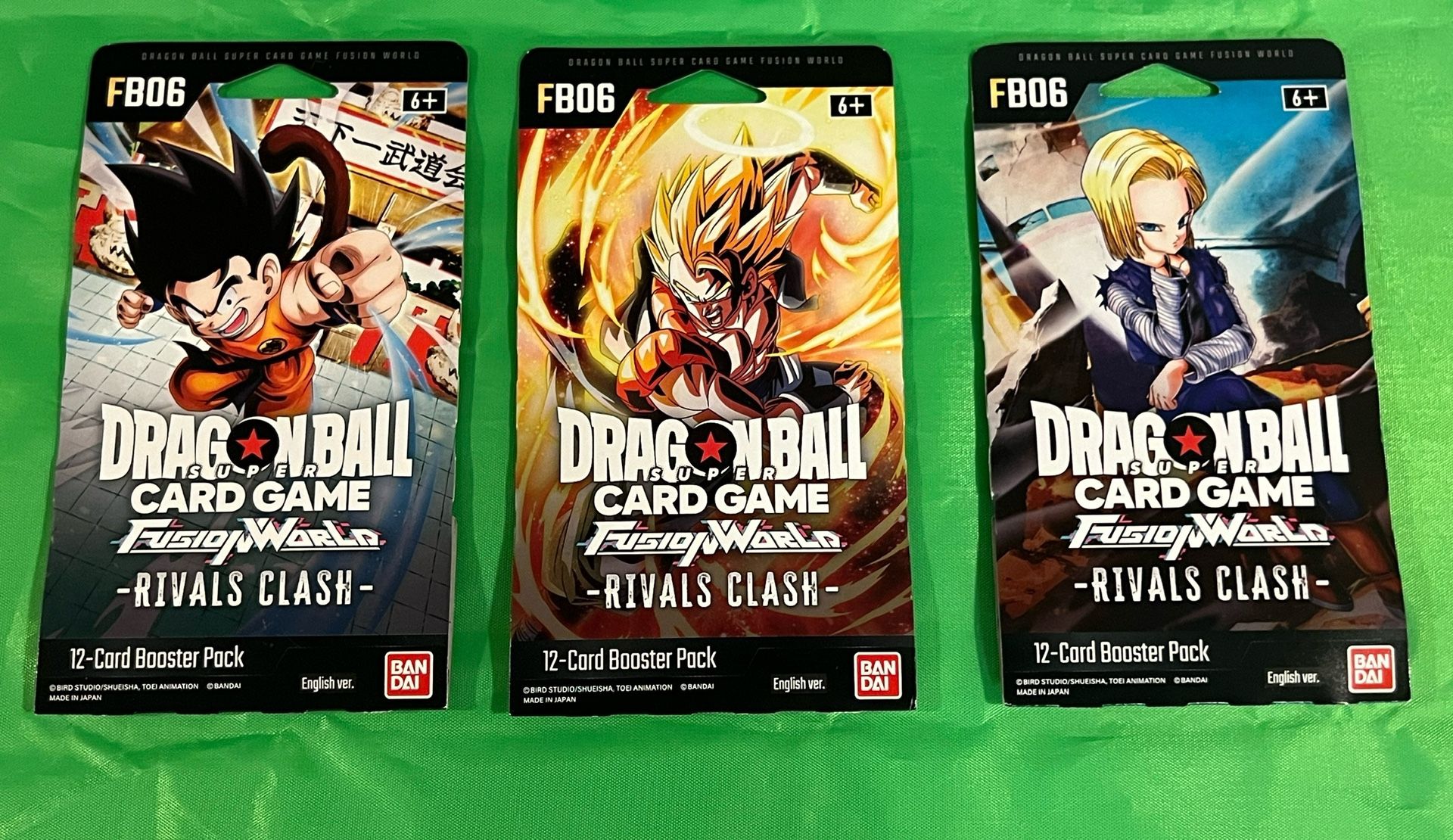 🔥 Dragon Ball Card Game-rivals clash – Sealed Booster Packs!