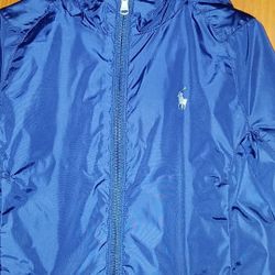 Ralph Lauren navy blue rain jacket size 4T