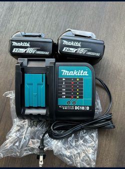 Makita Battery 18V LXT Lithium-Ion High Capacity Battery Pack 3.0Ah with Fuel Gauge (2-Pack)