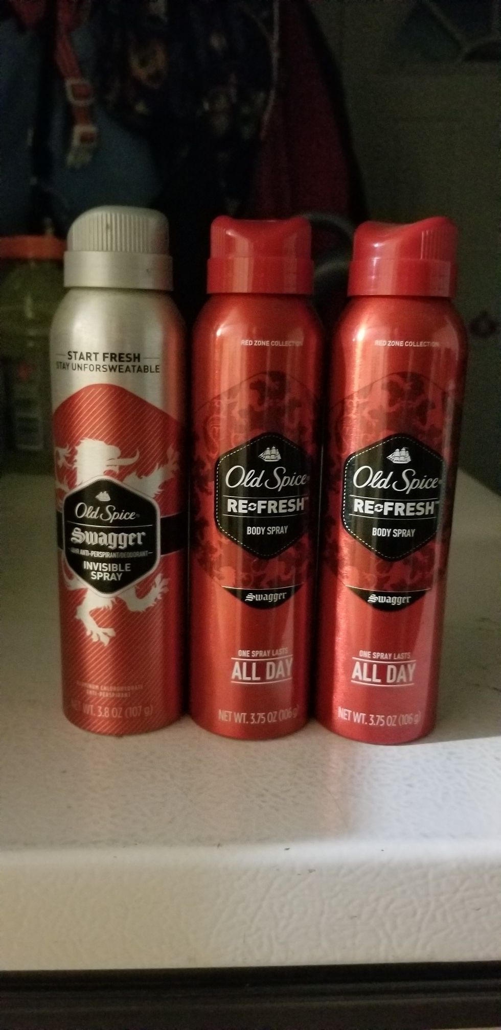 Old spice spray