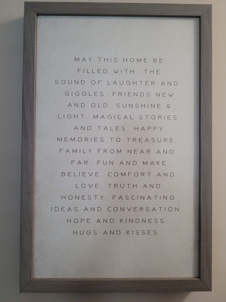 In This Home .. Wall Art